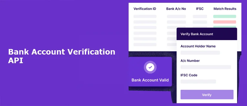 Bank Account Verification API