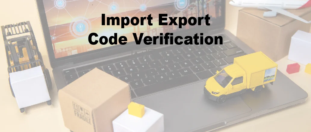 Import Export Code Verification API